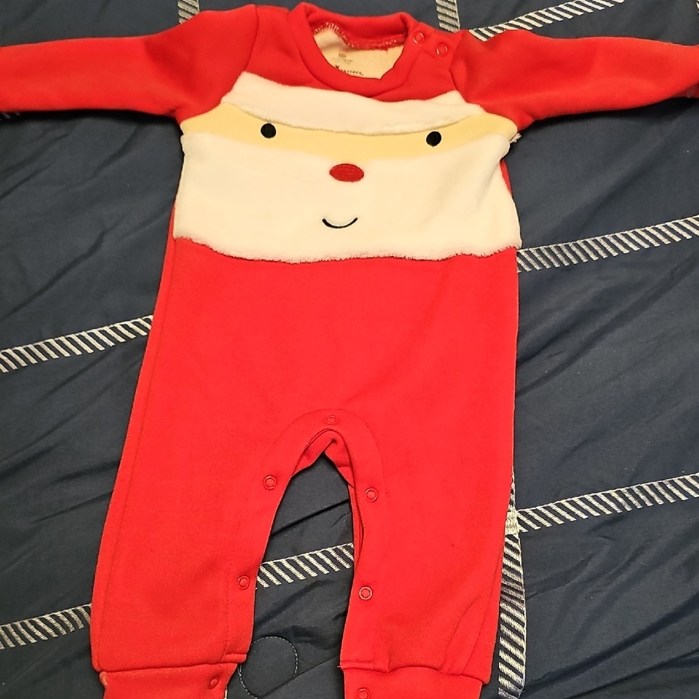 Baby Starters Red and White Footie